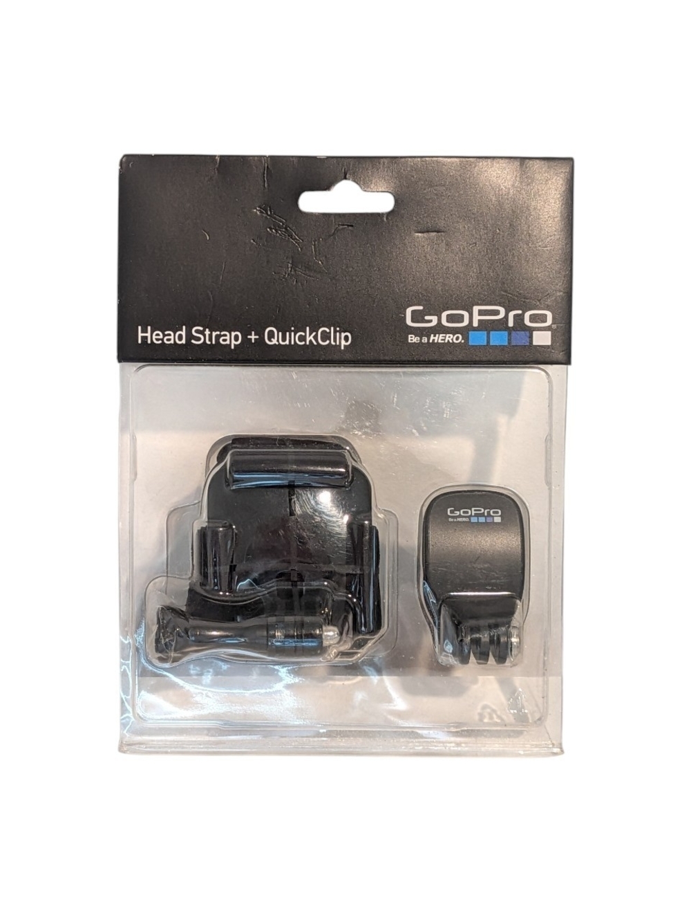 GoPro Head Strap + QuickClip Mount - Black